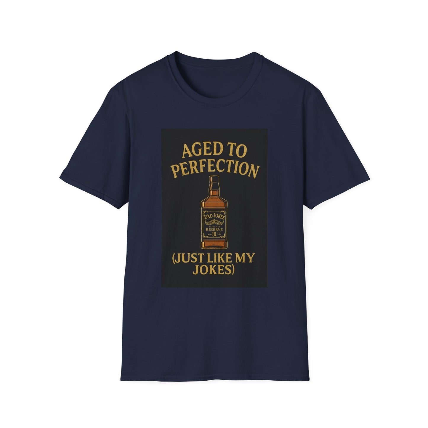 Aged to Perfection Humorous Unisex T-Shirt, Funny Gift for Birthdays, Party Tee, Casual Wear, Unique Joke Shirt