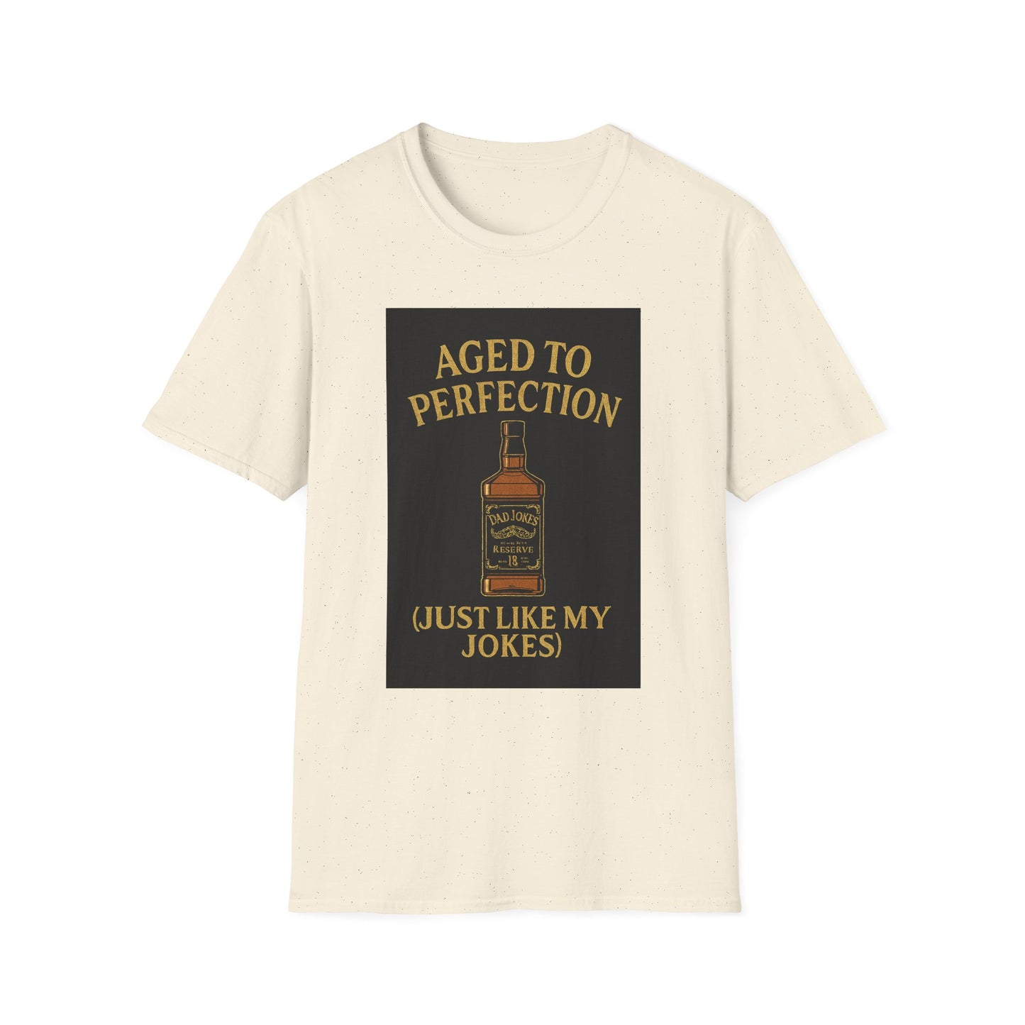 Aged to Perfection Humorous Unisex T-Shirt, Funny Gift for Birthdays, Party Tee, Casual Wear, Unique Joke Shirt