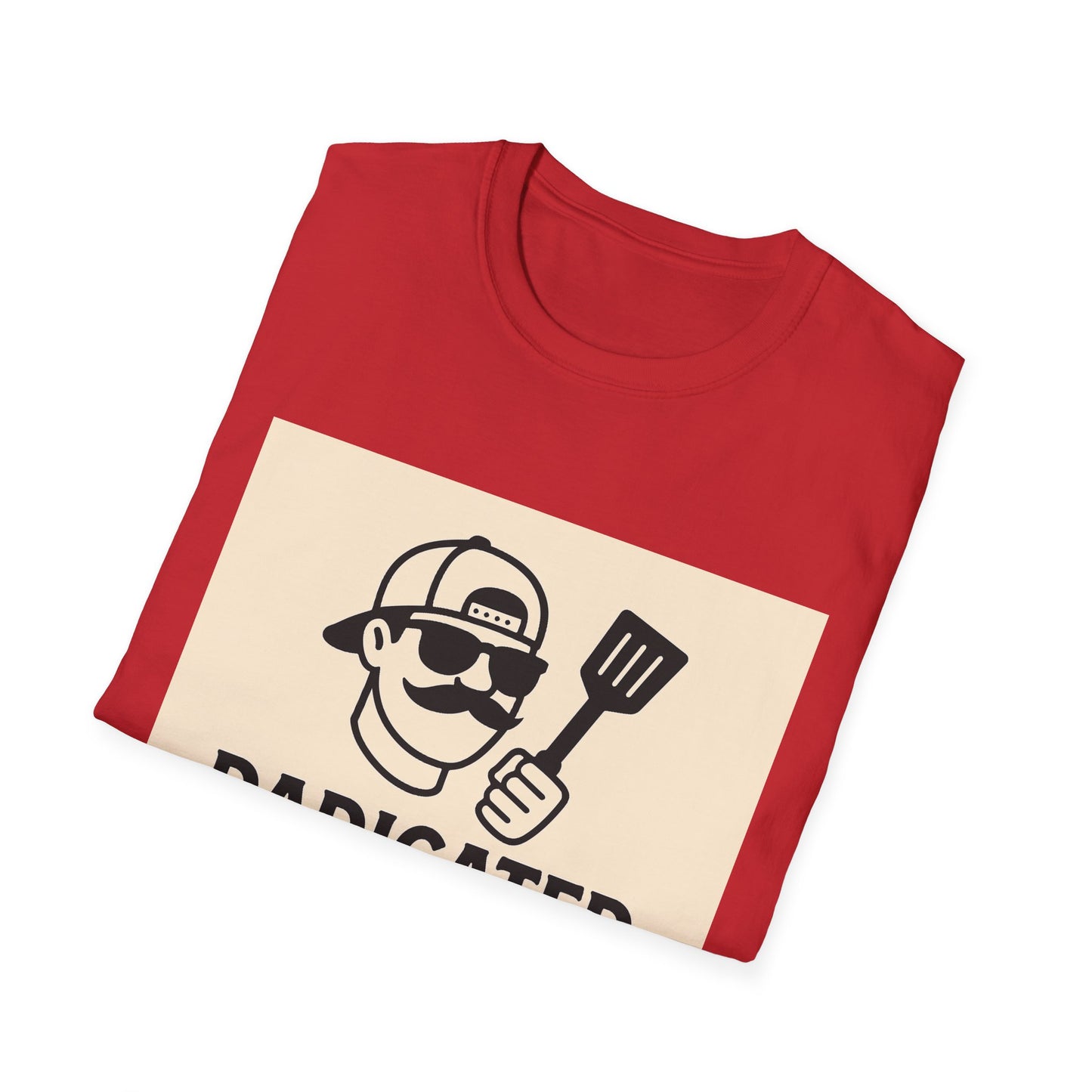 Funny BBQ T-Shirt for Grill Lovers, DADICATED Threads Unisex Softstyle Tee, Perfect Gift for Father's Day, Cookout Humor, Casual Wear