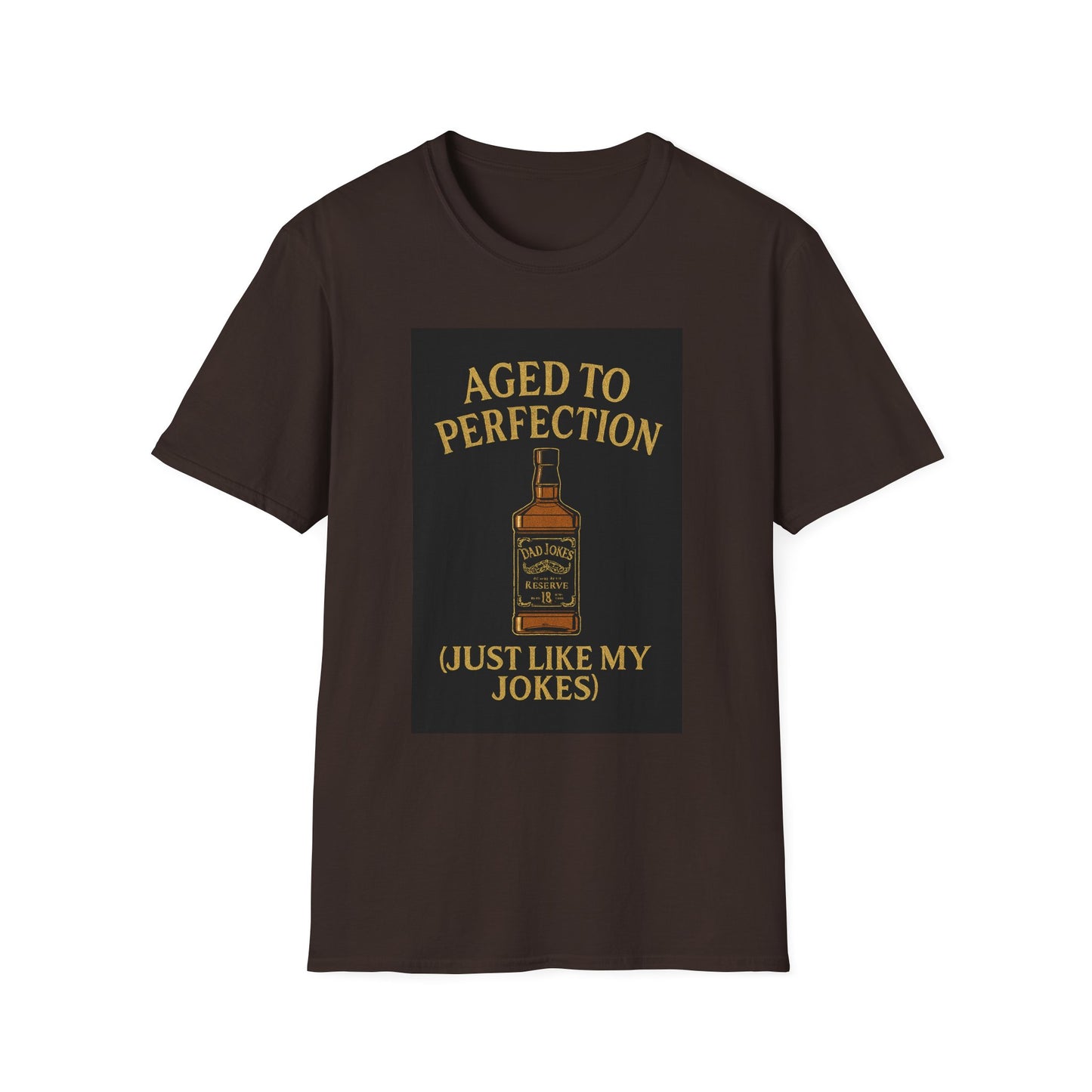 Aged to Perfection Humorous Unisex T-Shirt, Funny Gift for Birthdays, Party Tee, Casual Wear, Unique Joke Shirt