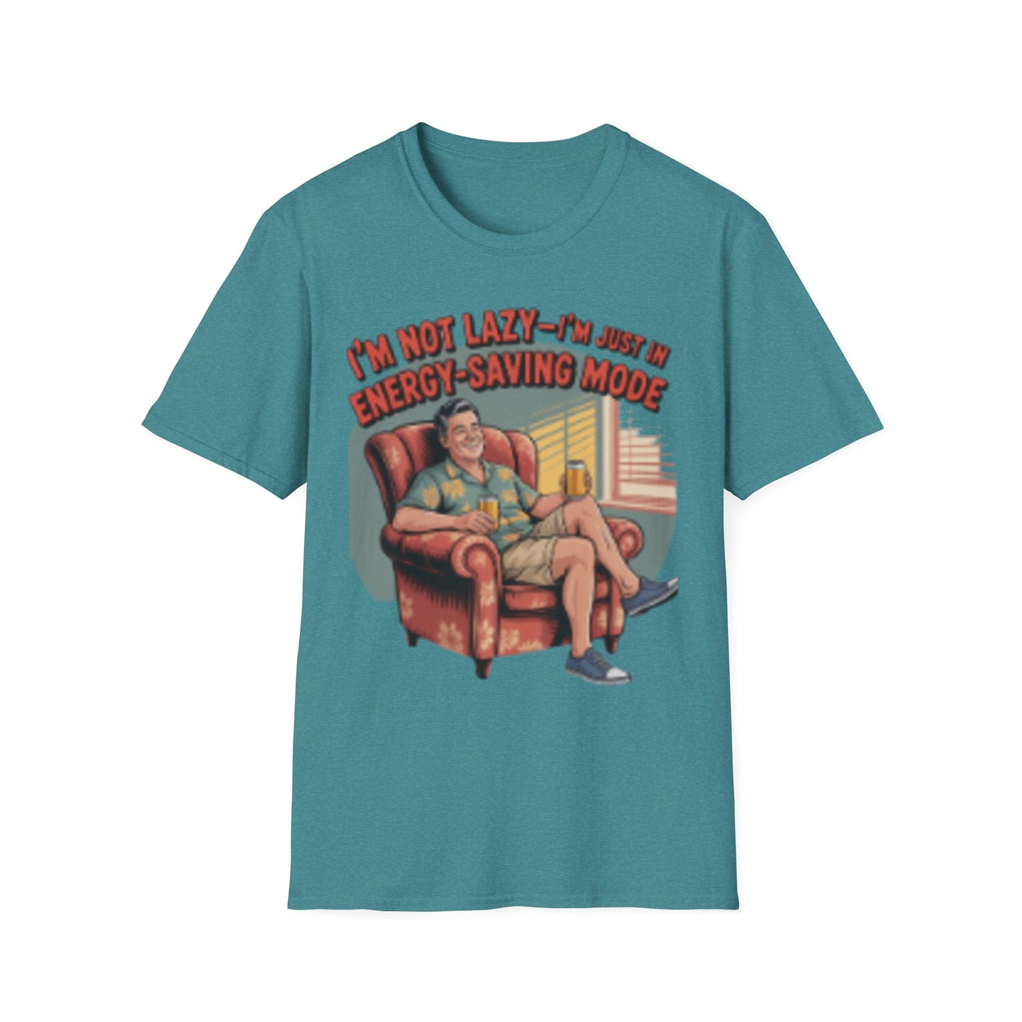 Funny Dad Energy Saving Mode Unisex T-Shirt - Dadicated Threads