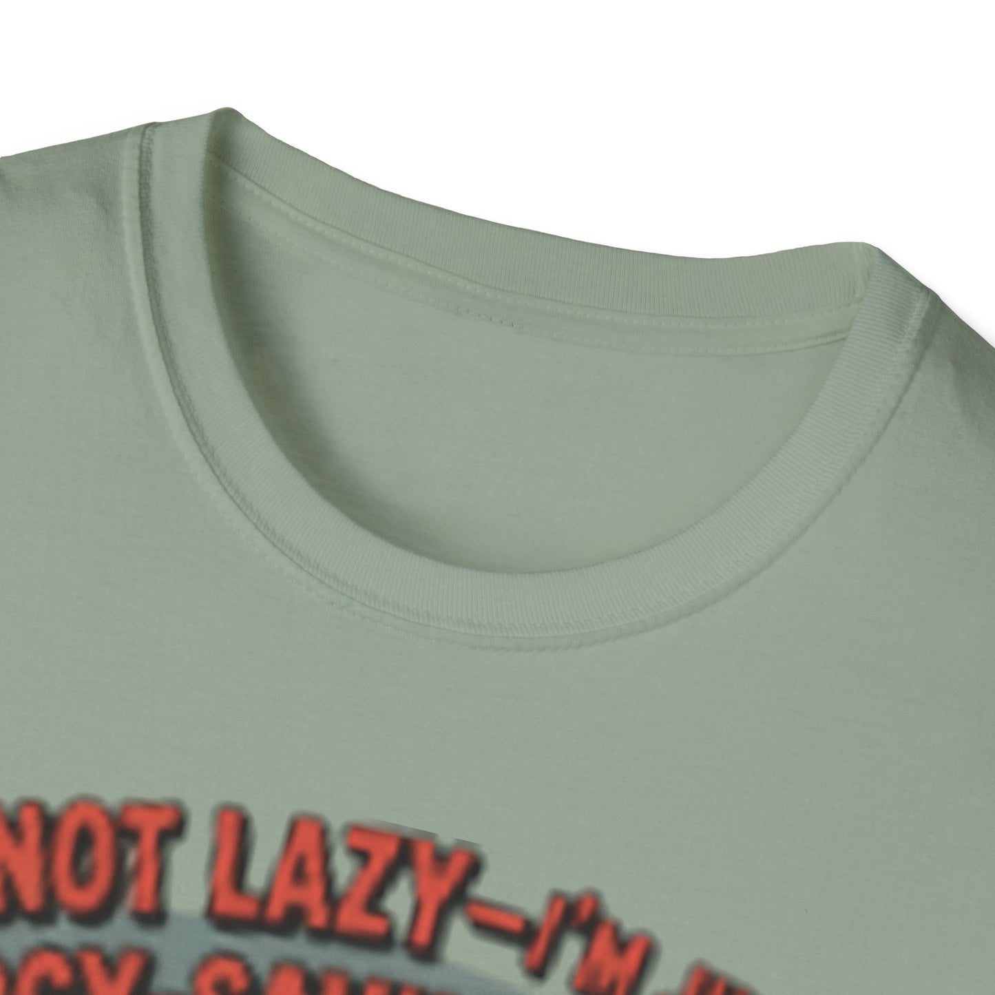 Funny Dad Energy Saving Mode Unisex T-Shirt - Dadicated Threads