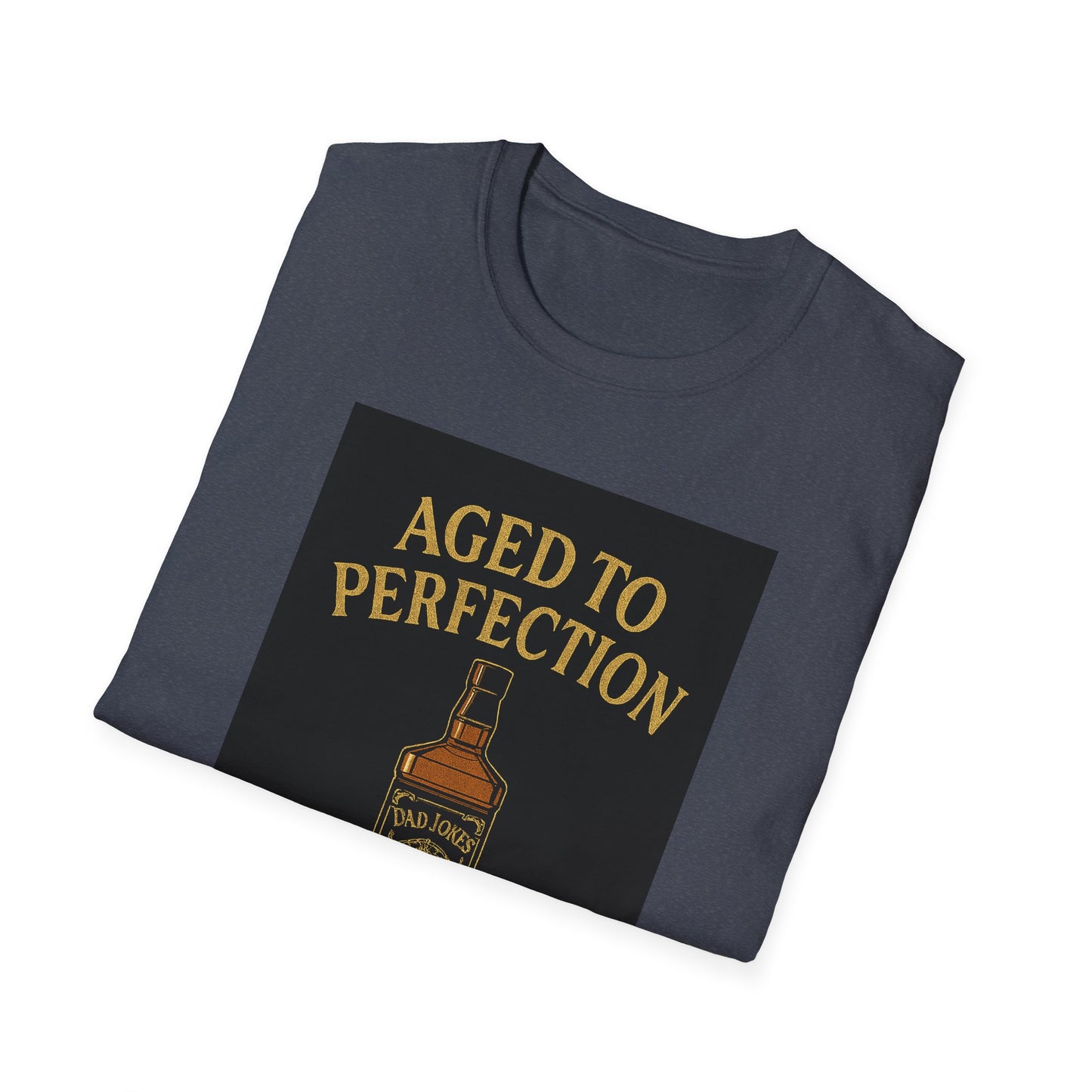 Aged to Perfection Humorous Unisex T-Shirt, Funny Gift for Birthdays, Party Tee, Casual Wear, Unique Joke Shirt