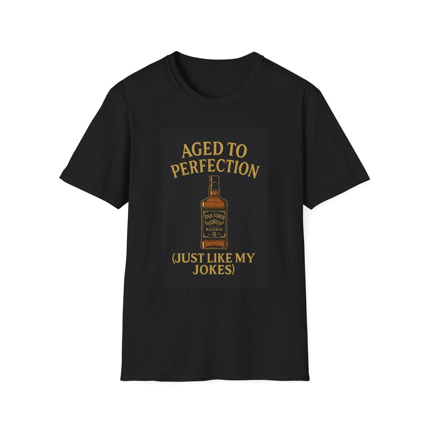 Aged to Perfection Humorous Unisex T-Shirt, Funny Gift for Birthdays, Party Tee, Casual Wear, Unique Joke Shirt