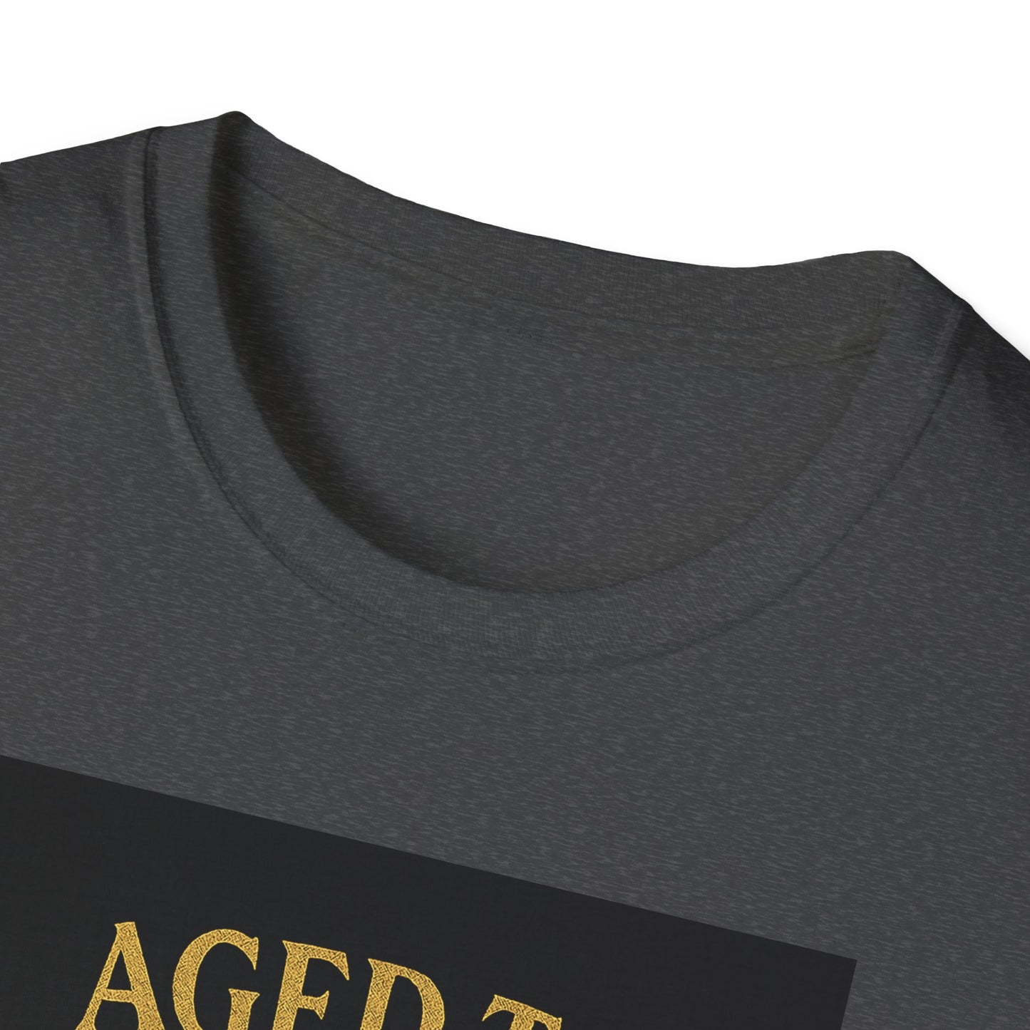 Aged to Perfection Humorous Unisex T-Shirt, Funny Gift for Birthdays, Party Tee, Casual Wear, Unique Joke Shirt