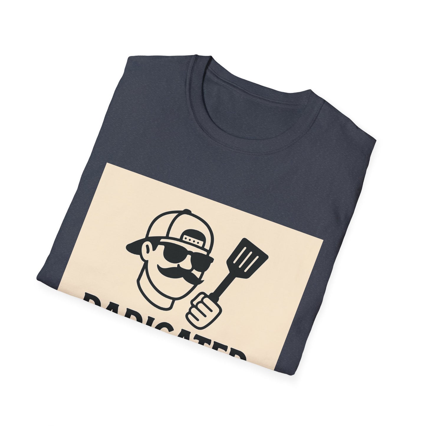 Funny BBQ T-Shirt for Grill Lovers, DADICATED Threads Unisex Softstyle Tee, Perfect Gift for Father's Day, Cookout Humor, Casual Wear