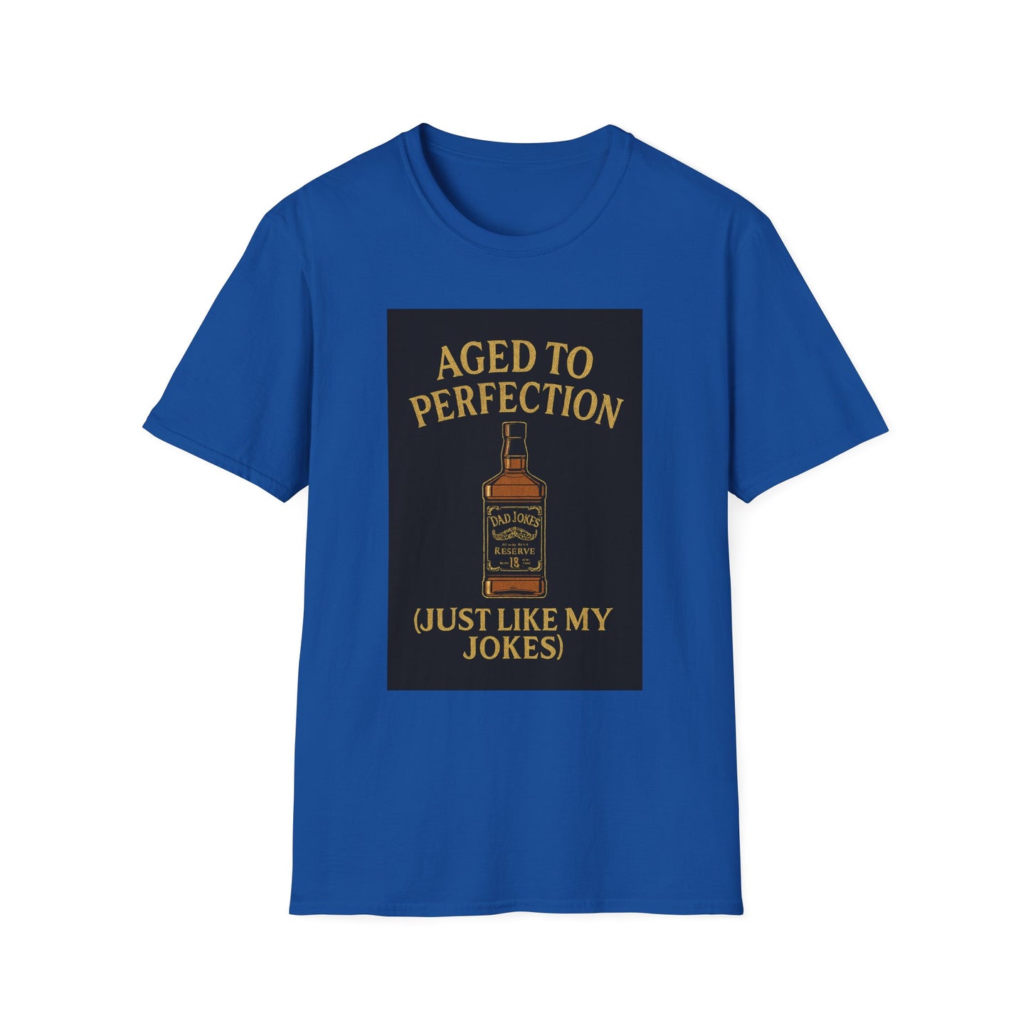 Aged to Perfection Humorous Unisex T-Shirt, Funny Gift for Birthdays, Party Tee, Casual Wear, Unique Joke Shirt