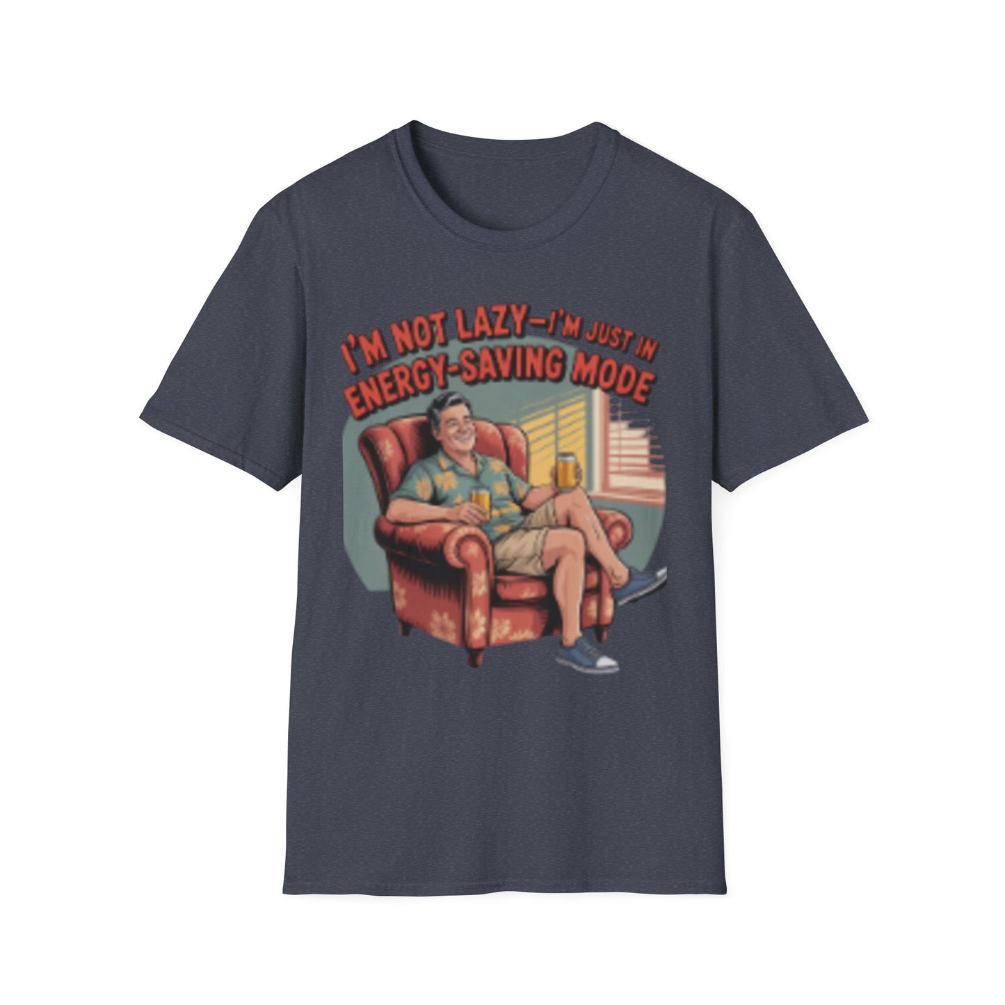 Funny Dad Energy Saving Mode Unisex T-Shirt - Dadicated Threads