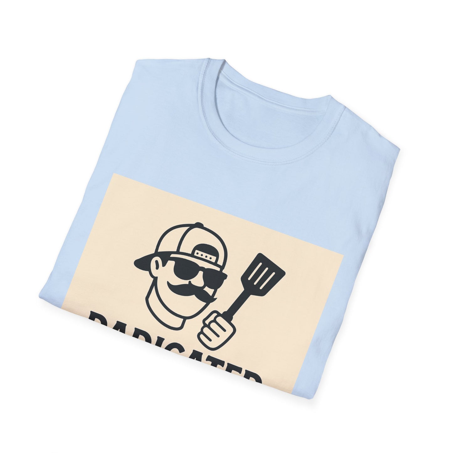 Funny BBQ T-Shirt for Grill Lovers, DADICATED Threads Unisex Softstyle Tee, Perfect Gift for Father's Day, Cookout Humor, Casual Wear