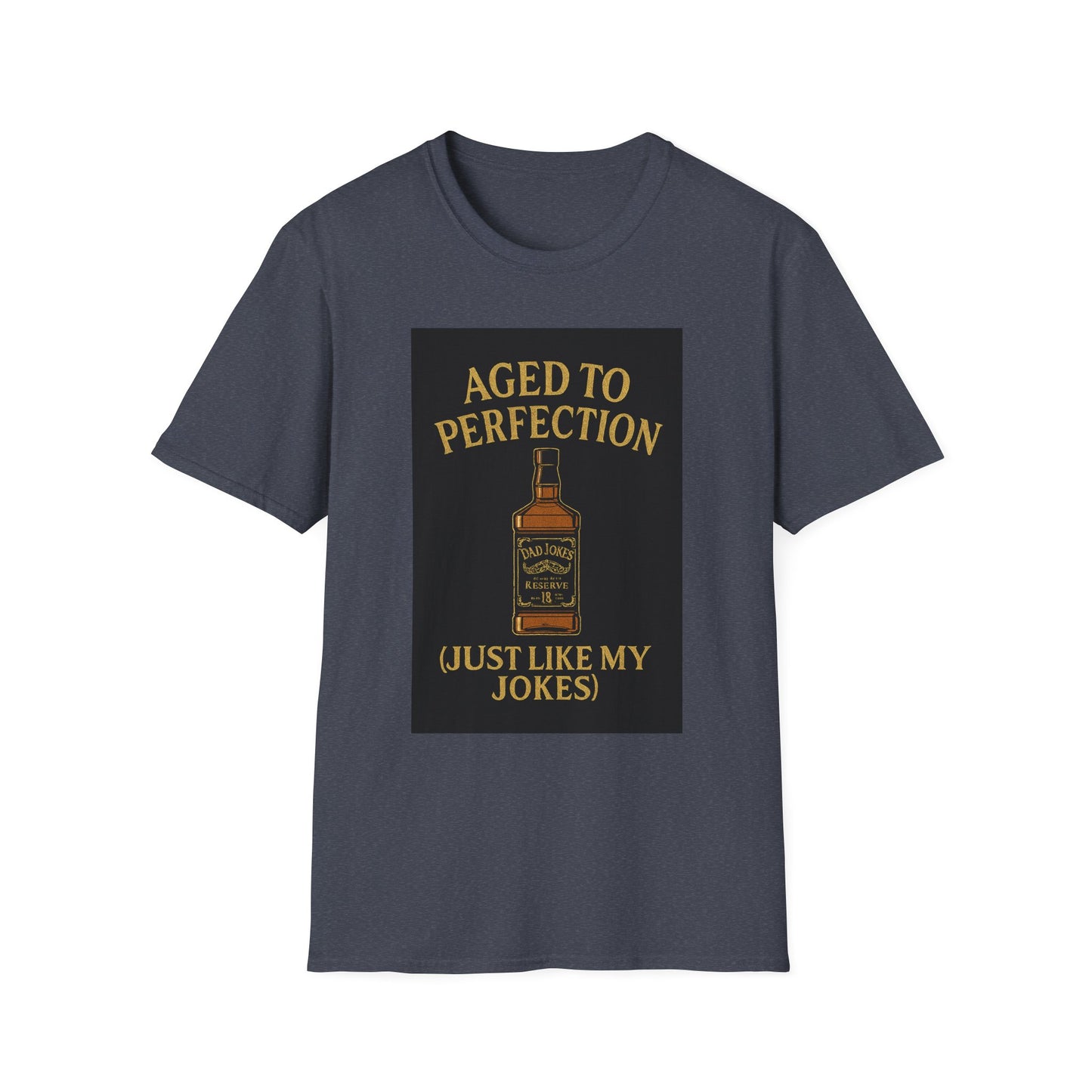 Aged to Perfection Humorous Unisex T-Shirt, Funny Gift for Birthdays, Party Tee, Casual Wear, Unique Joke Shirt