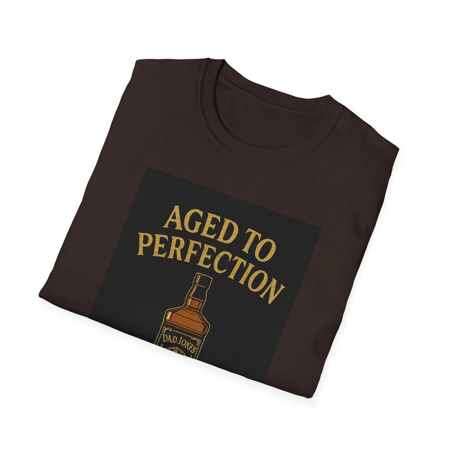 Aged to Perfection Humorous Unisex T-Shirt, Funny Gift for Birthdays, Party Tee, Casual Wear, Unique Joke Shirt