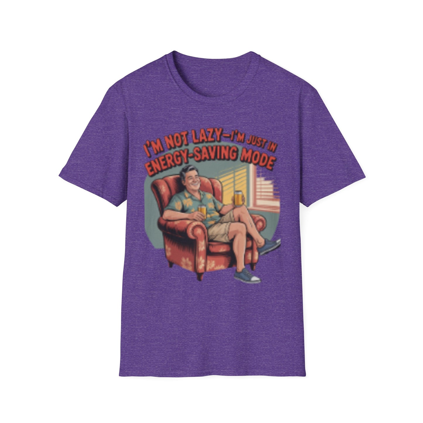 Funny Dad Energy Saving Mode Unisex T-Shirt - Dadicated Threads